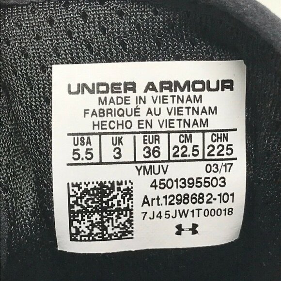 Under Armour ColdGear Charged Reactor Sneakers 5.5 - Picture 8 of 11